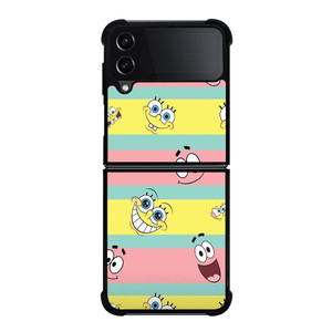 SPONGEBOB PATRICK CUTE STRIPE Samsung Galaxy Z FLip4 5G Case Cover SPONGEBOB PATRICK CUTE STRIPE Samsung Galaxy Z FLip4 5G Case Cover