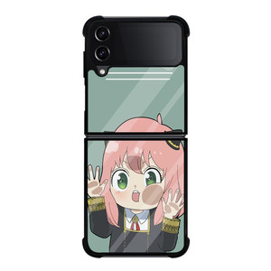 SPY X FAMILY ANYA FUNNY CUTE Samsung Galaxy Z FLip4 5G Case Cover SPY X FAMILY ANYA FUNNY CUTE Samsung Galaxy Z FLip4 5G Case Cover