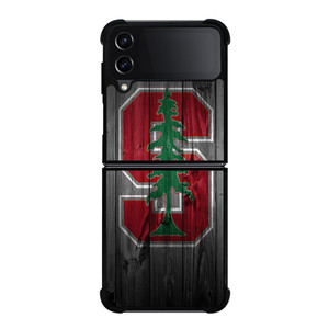 STANFORD CARDINAL WOODEN LOGO Samsung Galaxy Z FLip4 5G Case Cover