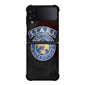 STARS RACCOON POLICE DEP BADGE Samsung Galaxy Z FLip4 5G Case Cover STARS RACCOON POLICE DEP BADGE Samsung Galaxy Z FLip4 5G Case Cover