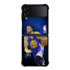 STEPHEN CURRY SIGNATURE GOLDEN STATE WARRIORS  Samsung Galaxy Z FLip4 5G Case Cover