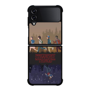 STRANGER THINGS CARTOON Samsung Galaxy Z FLip4 5G Case Cover STRANGER THINGS CARTOON Samsung Galaxy Z FLip4 5G Case Cover