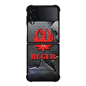STURM RUGER FIREARM METAL LOGO 2 Samsung Galaxy Z FLip4 5G Case Cover STURM RUGER FIREARM METAL LOGO 2 Samsung Galaxy Z FLip4 5G Case Cover