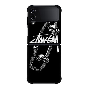 STUSSY SKATEBOARD ART Samsung Galaxy Z FLip4 5G Case Cover