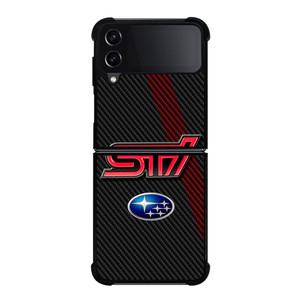 SUBARU STI CARBON LOGO Samsung Galaxy Z FLip4 5G Case Cover SUBARU STI CARBON LOGO Samsung Galaxy Z FLip4 5G Case Cover