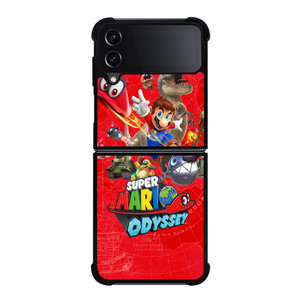 SUPER MARIO ODYSSEY GAME Samsung Galaxy Z FLip4 5G Case Cover SUPER MARIO ODYSSEY GAME Samsung Galaxy Z FLip4 5G Case Cover