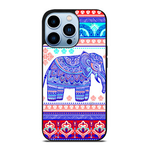TRIBAL ORNAMENTSTOCK VECTOR ELEPANT iPhone 13 Pro Max Case