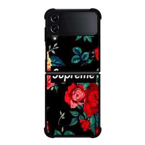 SUPREME FLOWER LOGO Samsung Galaxy Z FLip4 5G Case Cover