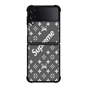 SUPREME GREY PATTREN Samsung Galaxy Z FLip4 5G Case Cover SUPREME GREY PATTREN Samsung Galaxy Z FLip4 5G Case Cover