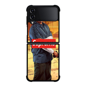 SUPREME GTA V FRANKLIN Samsung Galaxy Z FLip4 5G Case Cover SUPREME GTA V FRANKLIN Samsung Galaxy Z FLip4 5G Case Cover