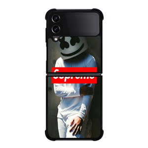 SUPREME MARSHMELLO Samsung Galaxy Z FLip4 5G Case Cover SUPREME MARSHMELLO Samsung Galaxy Z FLip4 5G Case Cover
