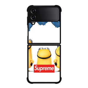 SUPREME MINIONS PANTS Samsung Galaxy Z FLip4 5G Case Cover SUPREME MINIONS PANTS Samsung Galaxy Z FLip4 5G Case Cover