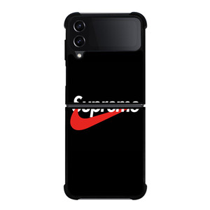 SUPREME X NIKE BLACK LOGO Samsung Galaxy Z FLip4 5G Case Cover SUPREME X NIKE BLACK LOGO Samsung Galaxy Z FLip4 5G Case Cover