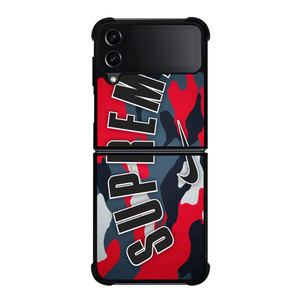SUPREME X NIKE RED CAMO Samsung Galaxy Z FLip4 5G Case Cover SUPREME X NIKE RED CAMO Samsung Galaxy Z FLip4 5G Case Cover