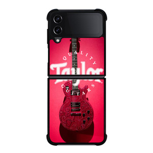 TAYLOR QUALITY GUITARS RED Samsung Galaxy Z FLip4 5G Case Cover
