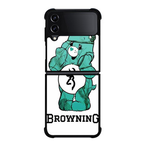 TENDERHEART BEAR CAMO BROWNING Samsung Galaxy Z FLip4 5G Case Cover TENDERHEART BEAR CAMO BROWNING Samsung Galaxy Z FLip4 5G Case Cover