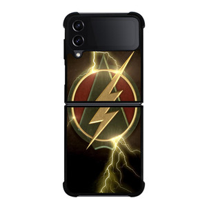 THE FLASH GREEN ARROW LOGO Samsung Galaxy Z FLip4 5G Case Cover