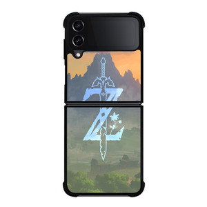 THE LEGEND OF ZELDA BREATH OF THE WILD SYMBOL Samsung Galaxy Z FLip4 5G Case Cover THE LEGEND OF ZELDA BREATH OF THE WILD SYMBOL Samsung Galaxy Z FLip4 5G Case Cover
