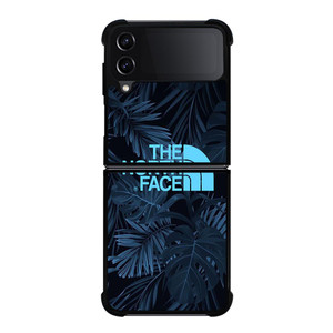 THE NORTH FACE BLUE LEAF Samsung Galaxy Z FLip4 5G Case Cover