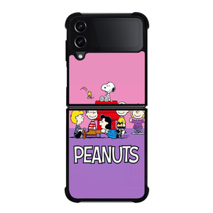 THE PEANUTS SNOOPY AND FRIEND Samsung Galaxy Z FLip4 5G Case Cover THE PEANUTS SNOOPY AND FRIEND Samsung Galaxy Z FLip4 5G Case Cover