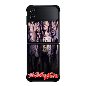 THE ROLLING STONES CARICATURE Samsung Galaxy Z FLip4 5G Case Cover THE ROLLING STONES CARICATURE Samsung Galaxy Z FLip4 5G Case Cover