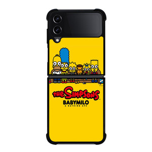 THE SIMPSONS BABY MILO BAPE Samsung Galaxy Z FLip4 5G Case Cover THE SIMPSONS BABY MILO BAPE Samsung Galaxy Z FLip4 5G Case Cover