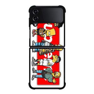 THE SIMPSONS SUPREME HYPEBEAST Samsung Galaxy Z FLip4 5G Case Cover THE SIMPSONS SUPREME HYPEBEAST Samsung Galaxy Z FLip4 5G Case Cover