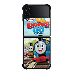 THOMAS AND FRIENDS ALL ENGINES GO Samsung Galaxy Z FLip4 5G Case Cover