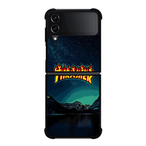 THRASHER SKATEBOARD MAGAZINE SKY NIGHT Samsung Galaxy Z FLip4 5G Case Cover THRASHER SKATEBOARD MAGAZINE SKY NIGHT Samsung Galaxy Z FLip4 5G Case Cover