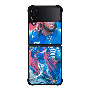 TORONTO BLUE JAYS VLADIMIR GUERRERO JR Samsung Galaxy Z FLip4 5G Case Cover TORONTO BLUE JAYS VLADIMIR GUERRERO JR Samsung Galaxy Z FLip4 5G Case Cover