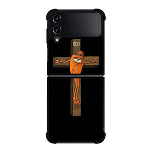 TOY MACHINE SKATEBOARD CROSS LOGO Samsung Galaxy Z FLip4 5G Case Cover