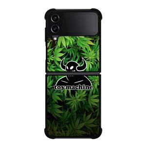 TOY MACHINE SKATEBOARD WEED Samsung Galaxy Z FLip4 5G Case Cover