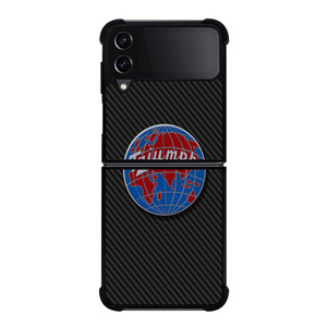 TRIUMPH WORLDWIDE LOGO CARBON Samsung Galaxy Z FLip4 5G Case Cover TRIUMPH WORLDWIDE LOGO CARBON Samsung Galaxy Z FLip4 5G Case Cover