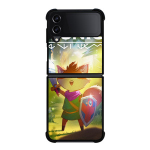 TUNIC ADVENTURE GAMES 2 Samsung Galaxy Z FLip4 5G Case Cover TUNIC ADVENTURE GAMES 2 Samsung Galaxy Z FLip4 5G Case Cover