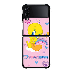 TWEETY BIRD COLLAGE Looney Tunes Samsung Galaxy Z FLip4 5G Case Cover TWEETY BIRD COLLAGE Looney Tunes Samsung Galaxy Z FLip4 5G Case Cover