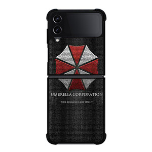 UMBRELLA CORPORATION CRACKED LOGO Samsung Galaxy Z FLip4 5G Case Cover