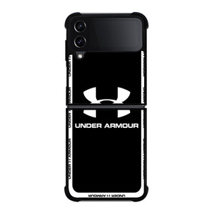 UNDER ARMOUR ROUND BLACK Samsung Galaxy Z FLip4 5G Case Cover UNDER ARMOUR ROUND BLACK Samsung Galaxy Z FLip4 5G Case Cover