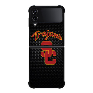 USC TROJANS RUSTY METAL LOGO Samsung Galaxy Z FLip4 5G Case Cover USC TROJANS RUSTY METAL LOGO Samsung Galaxy Z FLip4 5G Case Cover