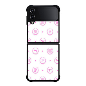 VICTORIA'S SECRET PINK LOVE DOG 86 Samsung Galaxy Z FLip4 5G Case Cover VICTORIA'S SECRET PINK LOVE DOG 86 Samsung Galaxy Z FLip4 5G Case Cover