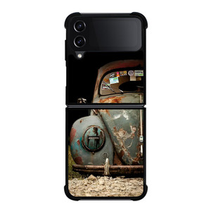VW VOLKSWAGEN RUSTY Samsung Galaxy Z FLip4 5G Case Cover VW VOLKSWAGEN RUSTY Samsung Galaxy Z FLip4 5G Case Cover