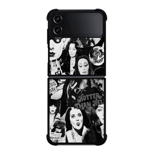 WEDNESDAY ADDAMS FAMILY COLLAGE Samsung Galaxy Z FLip4 5G Case Cover WEDNESDAY ADDAMS FAMILY COLLAGE Samsung Galaxy Z FLip4 5G Case Cover
