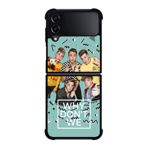 WHY DON'T WE BAND Samsung Galaxy Z FLip4 5G Case Cover WHY DON'T WE BAND Samsung Galaxy Z FLip4 5G Case Cover