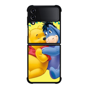 WINNIE THE POOH AND EEYORE CARTOON Samsung Galaxy Z FLip4 5G Case Cover WINNIE THE POOH AND EEYORE CARTOON Samsung Galaxy Z FLip4 5G Case Cover