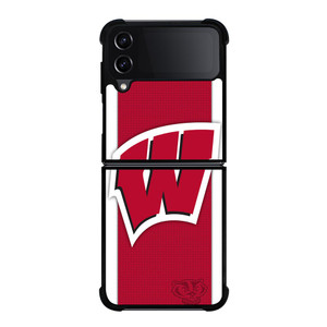 WISCONSIN BADGERS LOGO Samsung Galaxy Z FLip4 5G Case Cover