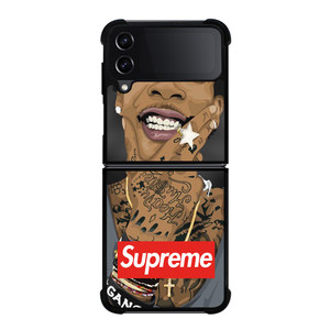 WIZ KHALIIFA X SUPREME Samsung Galaxy Z FLip4 5G Case Cover WIZ KHALIIFA X SUPREME Samsung Galaxy Z FLip4 5G Case Cover