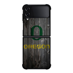WOODEN LOGO OREGON DUCKS Samsung Galaxy Z FLip4 5G Case Cover