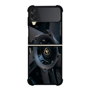 LAMBORGHINI CARBON WHEEL Samsung Galaxy Z FLip 3 5G Case Cover LAMBORGHINI CARBON WHEEL Samsung Galaxy Z FLip 3 5G Case Cover