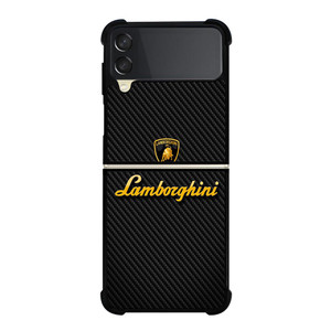 LAMBORGHINI CARBOON Samsung Galaxy Z FLip 3 5G Case Cover LAMBORGHINI CARBOON Samsung Galaxy Z FLip 3 5G Case Cover
