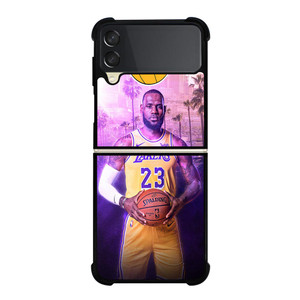 LEBRON JAMES LA LAKERS NBA Samsung Galaxy Z FLip 3 5G Case Cover LEBRON JAMES LA LAKERS NBA Samsung Galaxy Z FLip 3 5G Case Cover