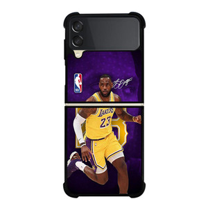 LEBRON JAMES LAKERS NBA Samsung Galaxy Z FLip 3 5G Case Cover LEBRON JAMES LAKERS NBA Samsung Galaxy Z FLip 3 5G Case Cover